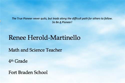 Welcome Page 